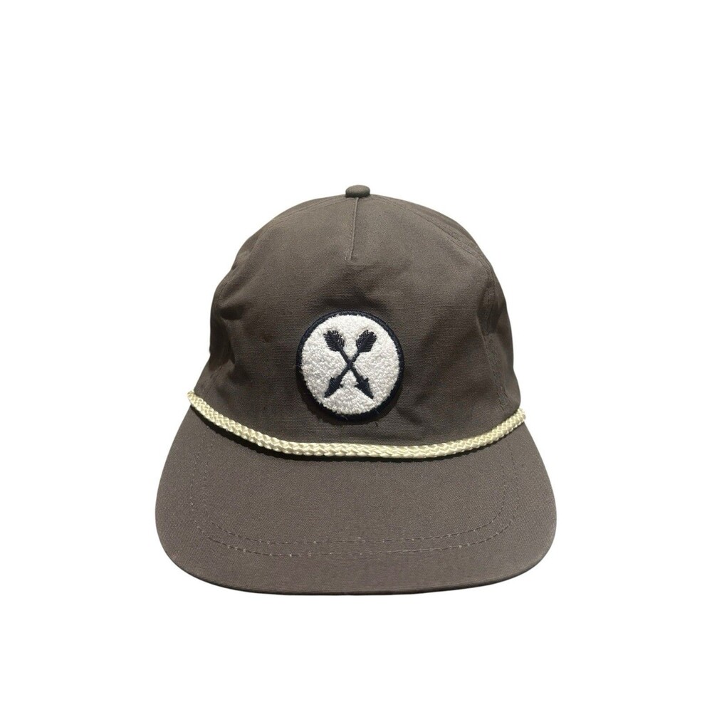 Imperial Headwear ‘’Arrow Patch’’ Gray Rope OSFA Snapback Hat RARE